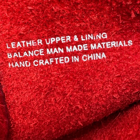 Born Genuine Leather Red Western Tall Cowgirl Boots Size 7.5 - Picture 11 of 13